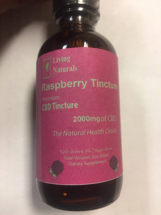 Raspberry Tincture 2000mg CBD Dispensary