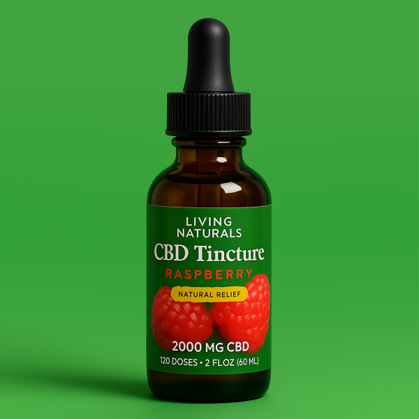 Raspberry Tincture 2000mg CBD, 60ml