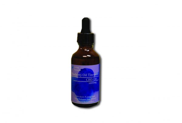 1000 mg Blueberry CBD Oil 8.3MG 2oz 60ml