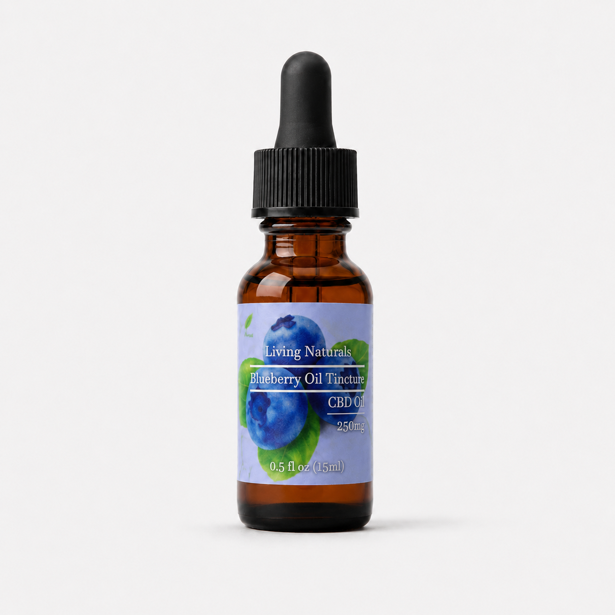 250mg Blueberry CBD Oil, 15ml