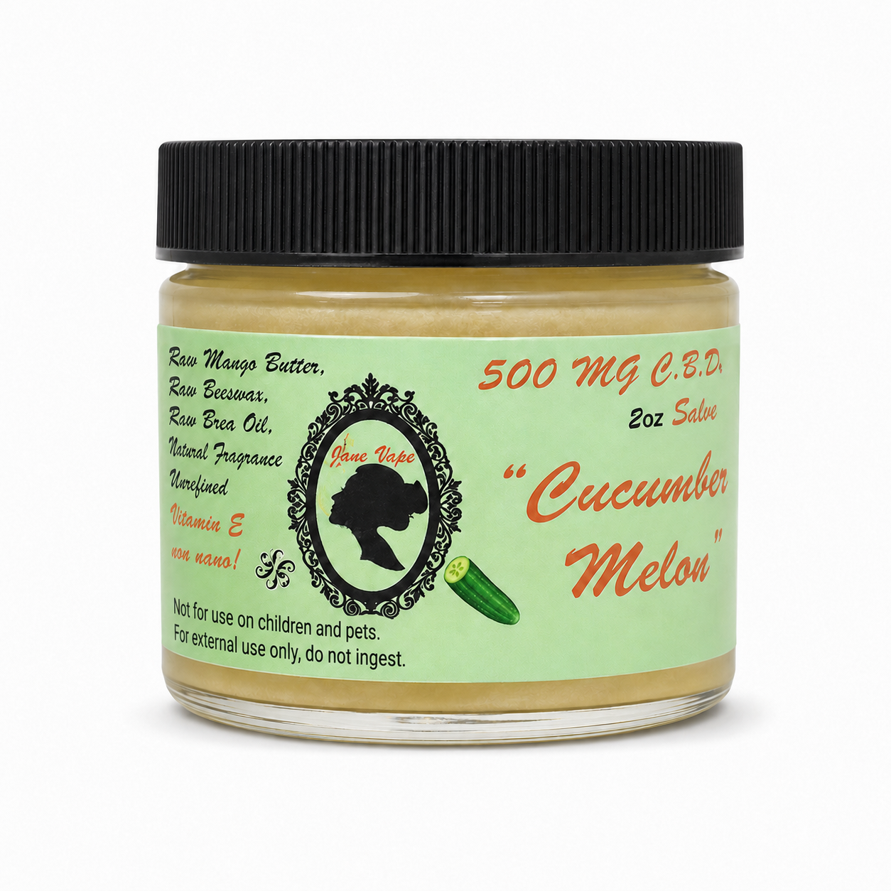 500mg CBD Salve Cucumber Melon