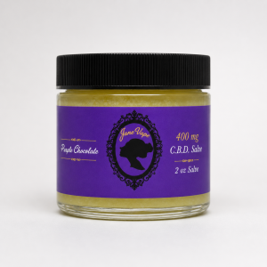JaneVape Purple Chocolate CBD Salve | 2 oz | 400mg